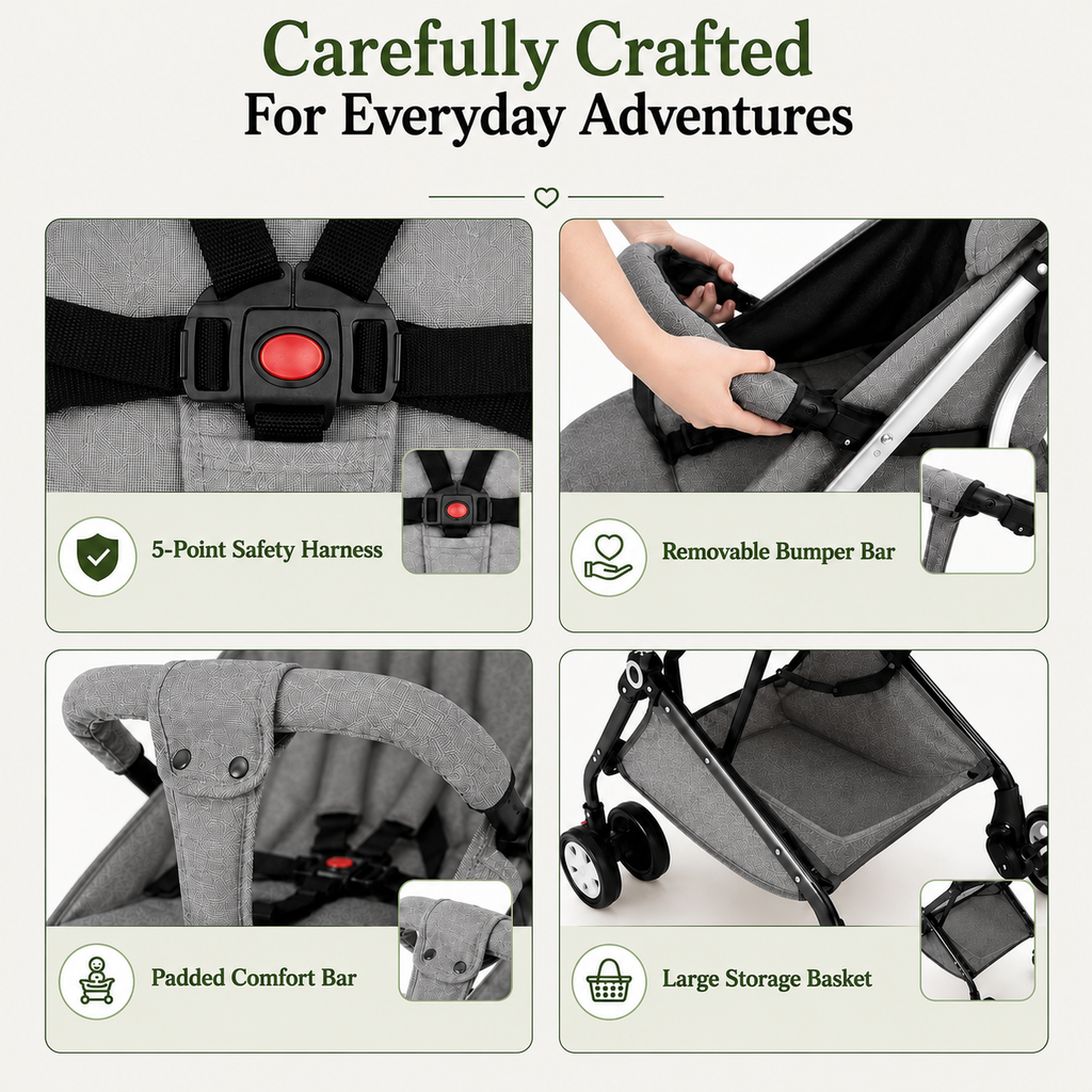 Lumi™ - Lightweight Travel Stroller